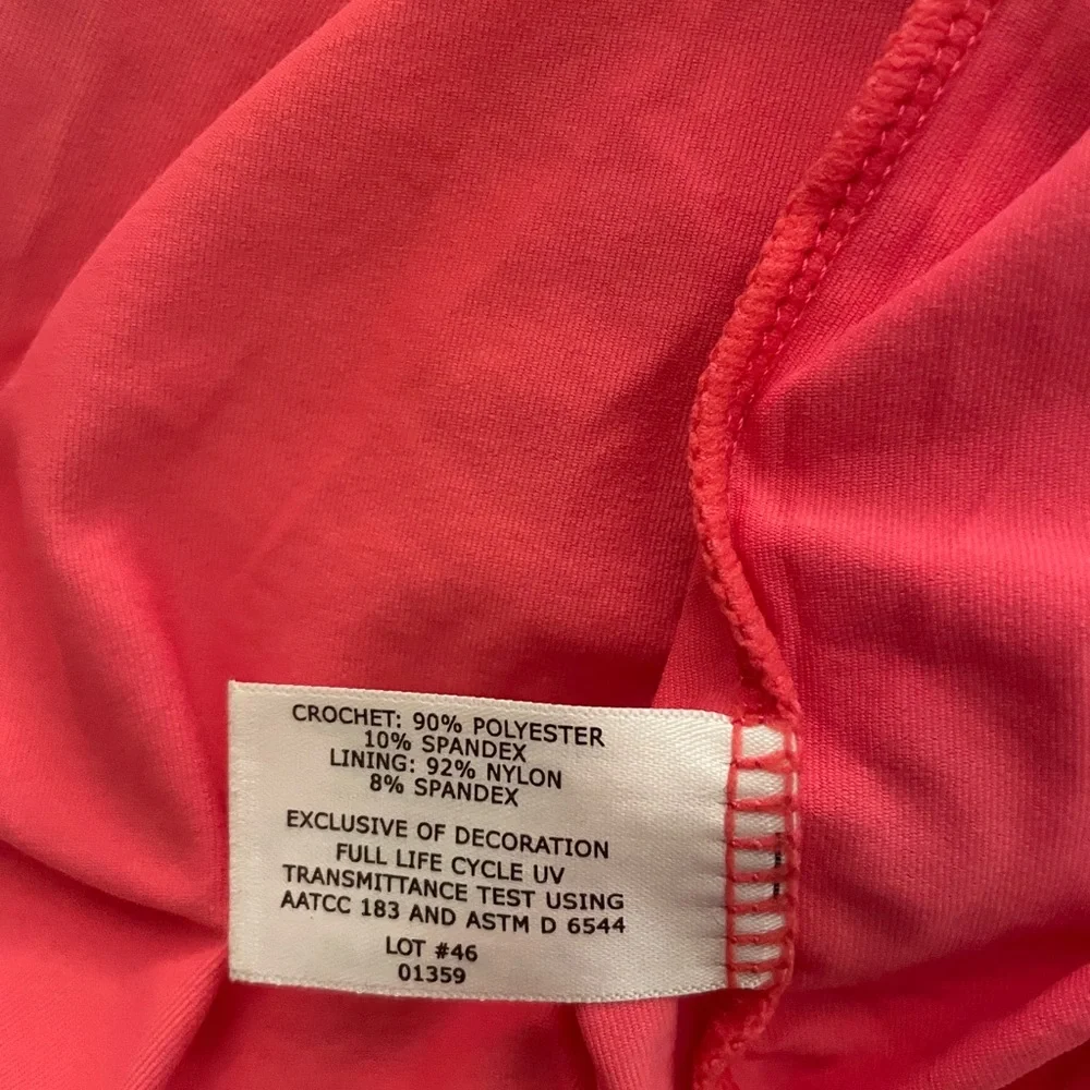 Women's Coolibar Swim Cover-Up - Pink - Size L - Picture 8 of 9